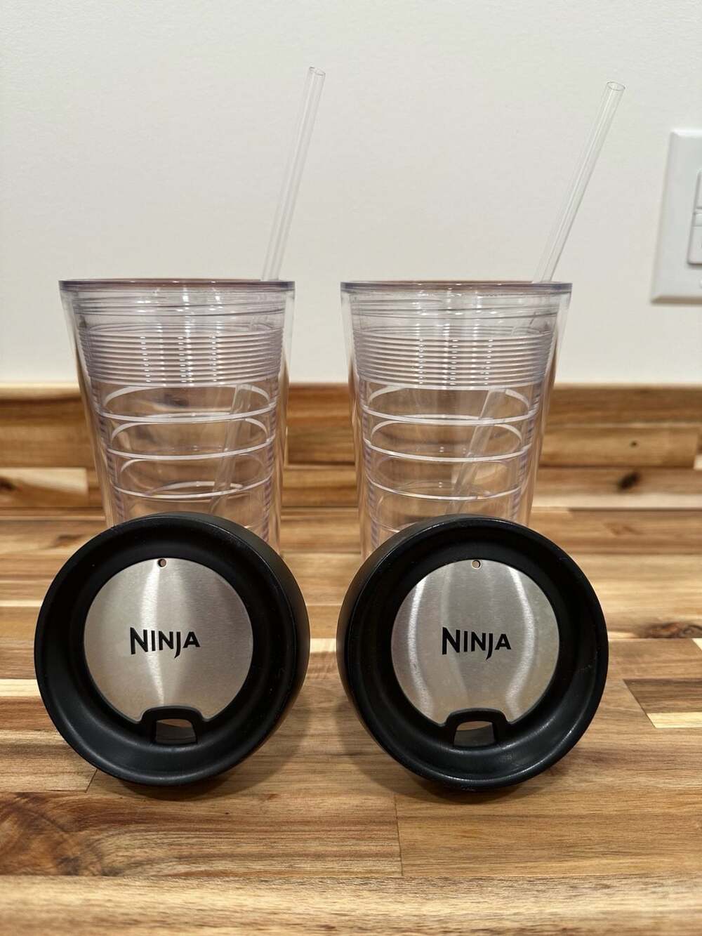 Ninja 22 oz XL Multi-Serve Tumbler with Lid and Straw - Set of 2